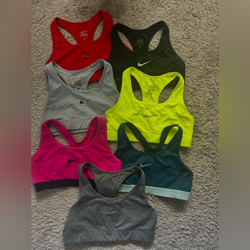 NIKE SPORTS BRA BUNDLE! 🍄